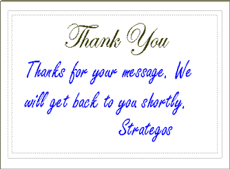Thanks for message