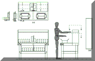 workstation Design example ergonomic