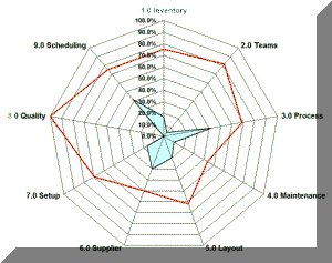 Lean Assessment Radar Chart